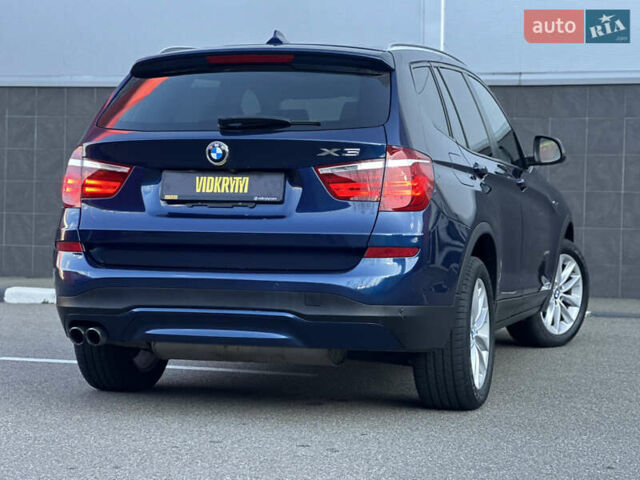 Синий БМВ Х3, объемом двигателя 2 л и пробегом 143 тыс. км за 19500 $, фото 19 на Automoto.ua