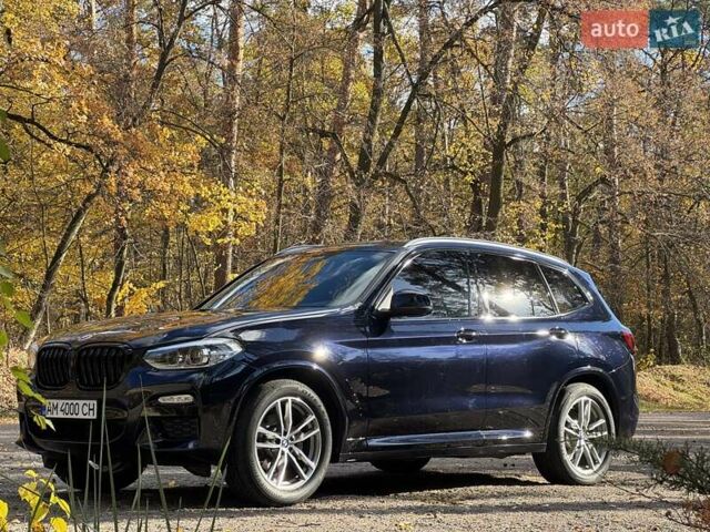Синий БМВ Х3, объемом двигателя 2 л и пробегом 73 тыс. км за 26900 $, фото 18 на Automoto.ua