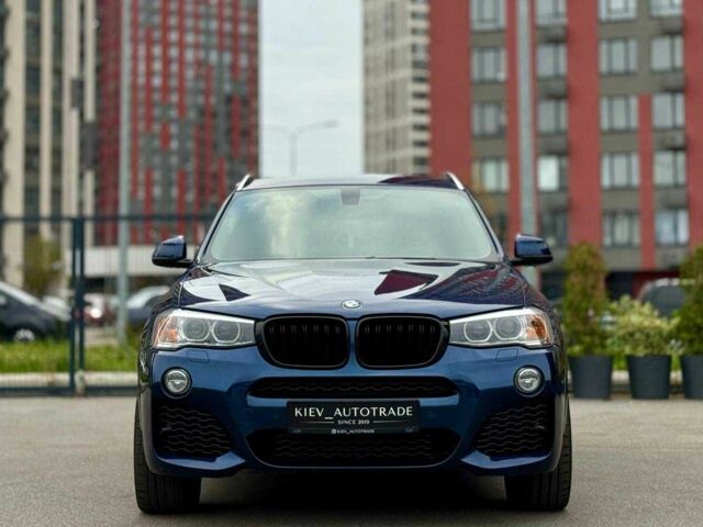 Синий БМВ Х3, объемом двигателя 3 л и пробегом 152 тыс. км за 19900 $, фото 12 на Automoto.ua