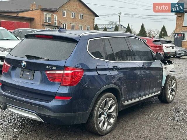 Синий БМВ Х3, объемом двигателя 2 л и пробегом 175 тыс. км за 10900 $, фото 4 на Automoto.ua