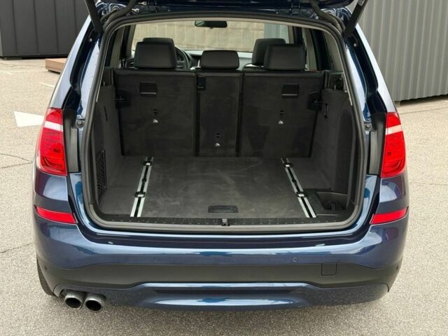 Синий БМВ Х3, объемом двигателя 2 л и пробегом 143 тыс. км за 21500 $, фото 10 на Automoto.ua