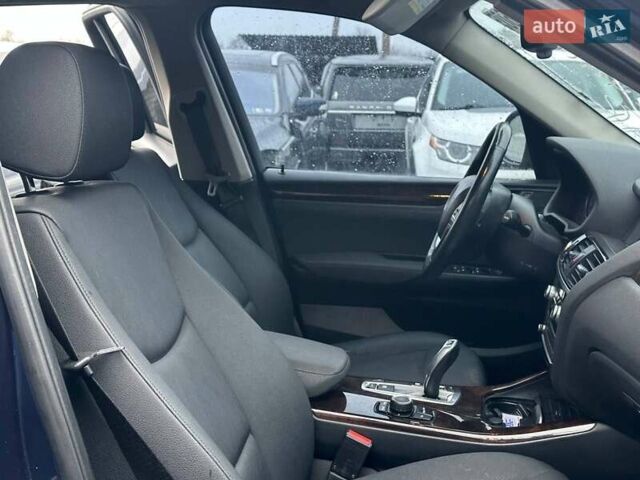 Синий БМВ Х3, объемом двигателя 2 л и пробегом 175 тыс. км за 10900 $, фото 20 на Automoto.ua