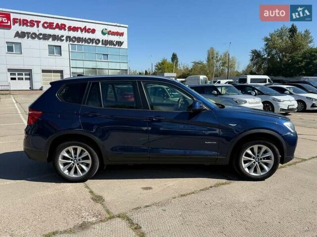 Синий БМВ Х3, объемом двигателя 2 л и пробегом 97 тыс. км за 17600 $, фото 3 на Automoto.ua