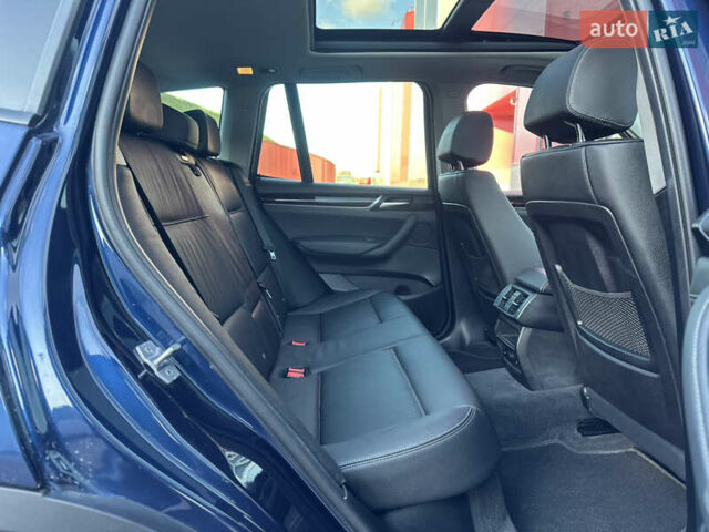 Синий БМВ Х3, объемом двигателя 2 л и пробегом 143 тыс. км за 19500 $, фото 42 на Automoto.ua