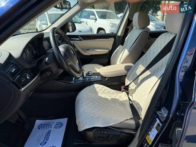 Синий БМВ Х3, объемом двигателя 2 л и пробегом 97 тыс. км за 17600 $, фото 14 на Automoto.ua