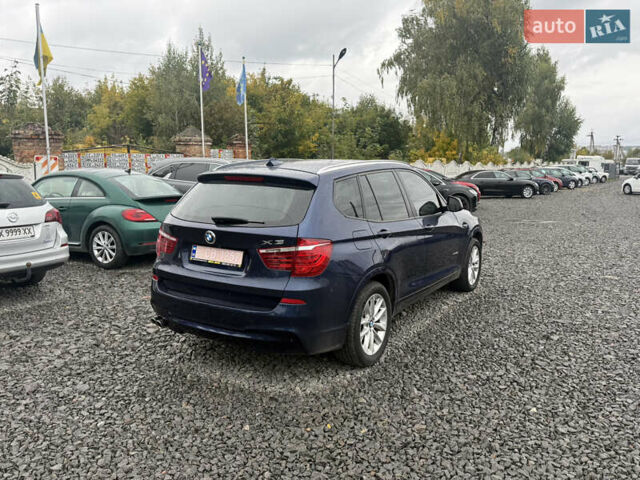 Синій БМВ Х3, об'ємом двигуна 2 л та пробігом 152 тис. км за 18900 $, фото 1 на Automoto.ua