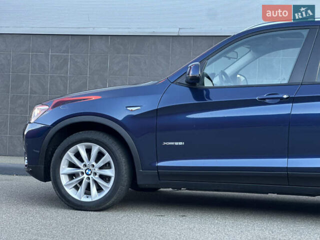 Синий БМВ Х3, объемом двигателя 2 л и пробегом 143 тыс. км за 19500 $, фото 13 на Automoto.ua