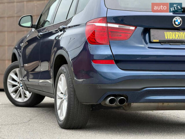 Синий БМВ Х3, объемом двигателя 2 л и пробегом 143 тыс. км за 21500 $, фото 17 на Automoto.ua