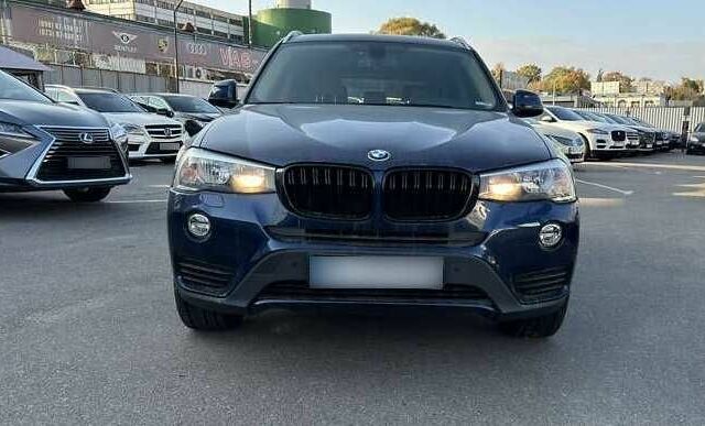 Синий БМВ Х3, объемом двигателя 2 л и пробегом 66 тыс. км за 12800 $, фото 7 на Automoto.ua