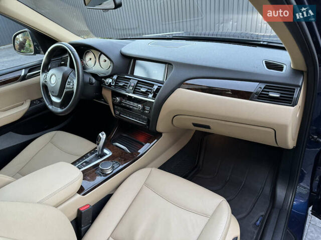Синий БМВ Х3, объемом двигателя 2 л и пробегом 100 тыс. км за 16900 $, фото 23 на Automoto.ua