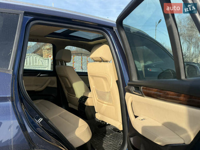 Синий БМВ Х3, объемом двигателя 2 л и пробегом 152 тыс. км за 18800 $, фото 5 на Automoto.ua