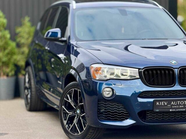 Синий БМВ Х3, объемом двигателя 3 л и пробегом 152 тыс. км за 19900 $, фото 7 на Automoto.ua