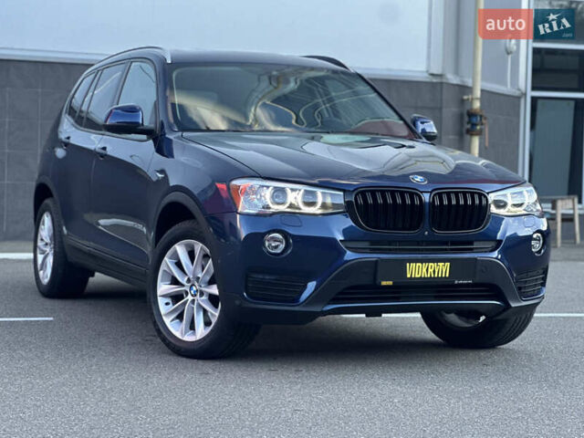 Синий БМВ Х3, объемом двигателя 2 л и пробегом 143 тыс. км за 19500 $, фото 4 на Automoto.ua