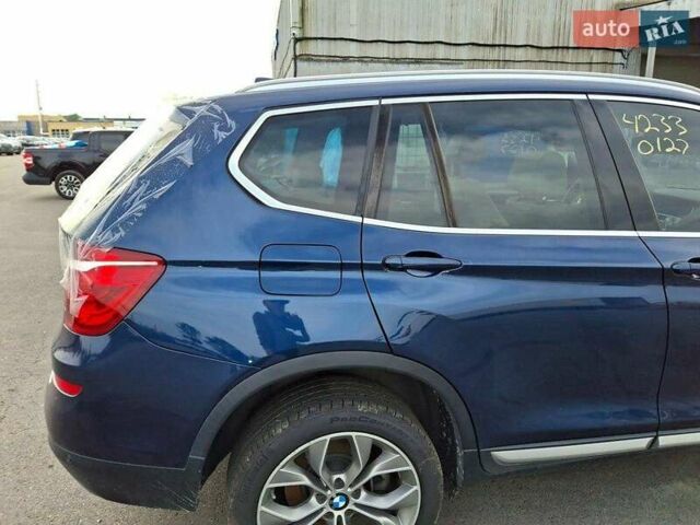 Синий БМВ Х3, объемом двигателя 2 л и пробегом 144 тыс. км за 15600 $, фото 9 на Automoto.ua