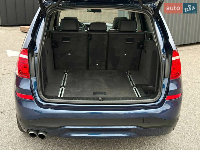 Синий БМВ Х3, объемом двигателя 2 л и пробегом 143 тыс. км за 21500 $, фото 22 на Automoto.ua