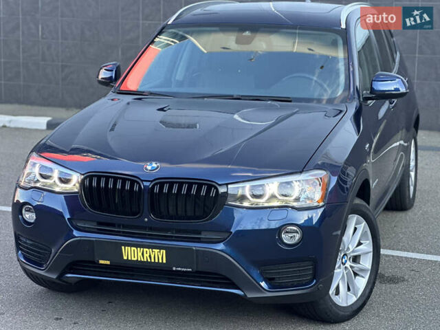 Синий БМВ Х3, объемом двигателя 2 л и пробегом 143 тыс. км за 19500 $, фото 2 на Automoto.ua