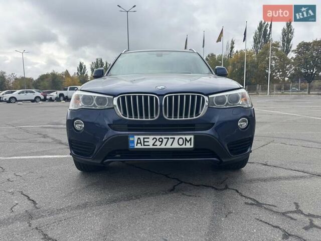 БМВ Х3 2017 в Днепре (Днепропетровске) на Automoto.ua Синий БМВ Х3, объемом двигателя 2 л и пробегом 94 тыс. км за 22500 $, фото 2 на Automoto.ua