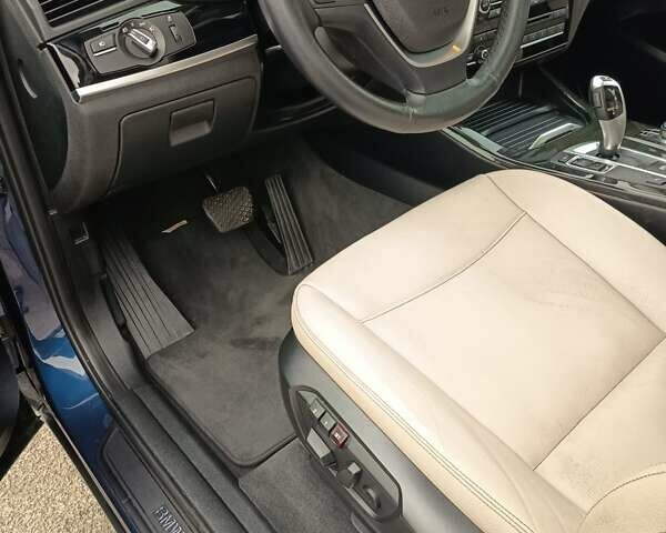 Синий БМВ Х3, объемом двигателя 2 л и пробегом 123 тыс. км за 19800 $, фото 4 на Automoto.ua