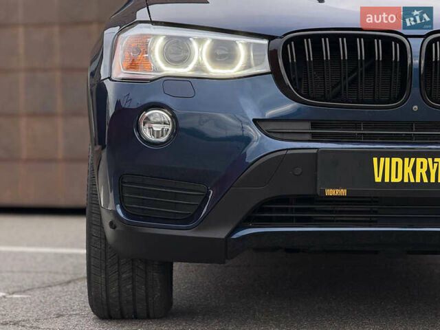 Синий БМВ Х3, объемом двигателя 2 л и пробегом 143 тыс. км за 21500 $, фото 6 на Automoto.ua