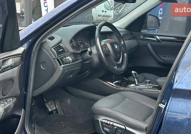 Синий БМВ Х3, объемом двигателя 2 л и пробегом 175 тыс. км за 10900 $, фото 9 на Automoto.ua