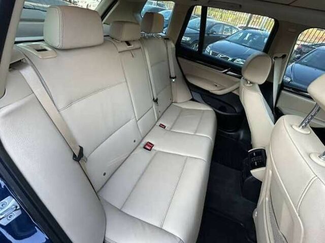Синий БМВ Х3, объемом двигателя 2 л и пробегом 66 тыс. км за 12800 $, фото 17 на Automoto.ua