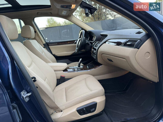 Синий БМВ Х3, объемом двигателя 2 л и пробегом 100 тыс. км за 16900 $, фото 22 на Automoto.ua