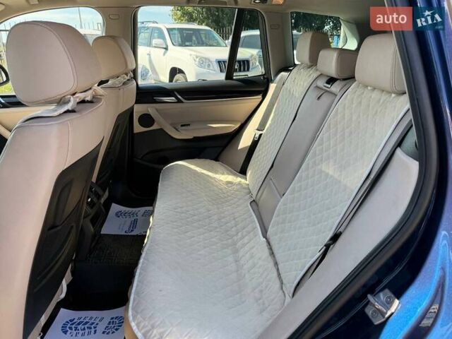 Синий БМВ Х3, объемом двигателя 2 л и пробегом 97 тыс. км за 17600 $, фото 15 на Automoto.ua