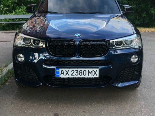 Синий БМВ Х3, объемом двигателя 2 л и пробегом 119 тыс. км за 20900 $, фото 1 на Automoto.ua