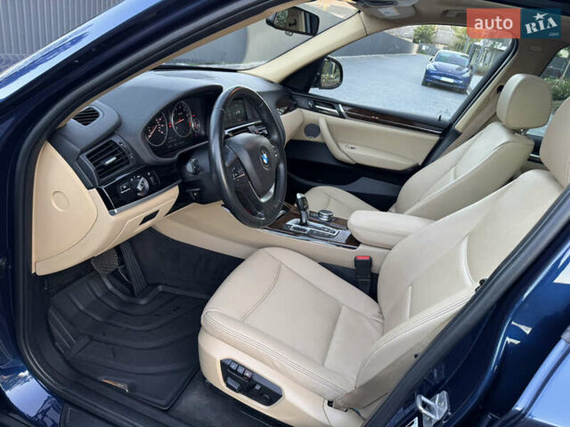 Синий БМВ Х3, объемом двигателя 2 л и пробегом 100 тыс. км за 16900 $, фото 11 на Automoto.ua
