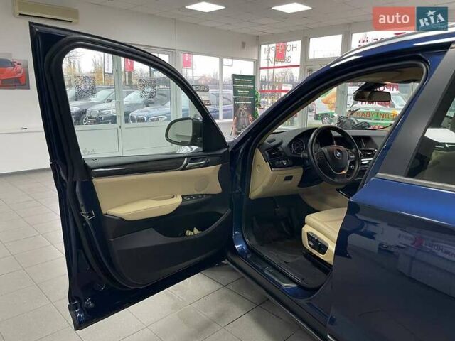 Синий БМВ Х3, объемом двигателя 2 л и пробегом 180 тыс. км за 16490 $, фото 14 на Automoto.ua