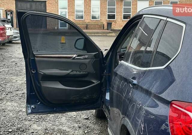 Синий БМВ Х3, объемом двигателя 2 л и пробегом 175 тыс. км за 10900 $, фото 8 на Automoto.ua