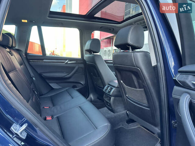 Синий БМВ Х3, объемом двигателя 2 л и пробегом 143 тыс. км за 19500 $, фото 41 на Automoto.ua