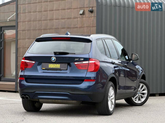 Синий БМВ Х3, объемом двигателя 2 л и пробегом 143 тыс. км за 21500 $, фото 19 на Automoto.ua