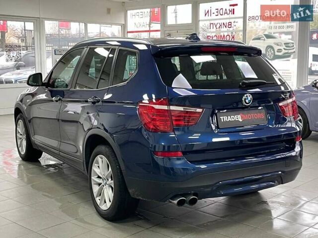 Синий БМВ Х3, объемом двигателя 2 л и пробегом 180 тыс. км за 16490 $, фото 7 на Automoto.ua