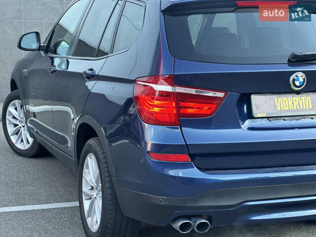 Синий БМВ Х3, объемом двигателя 2 л и пробегом 143 тыс. км за 19500 $, фото 16 на Automoto.ua