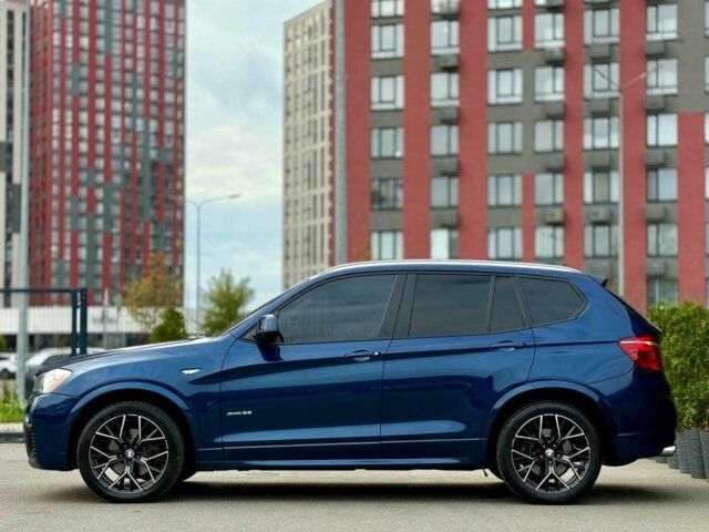 Синий БМВ Х3, объемом двигателя 3 л и пробегом 152 тыс. км за 19900 $, фото 5 на Automoto.ua