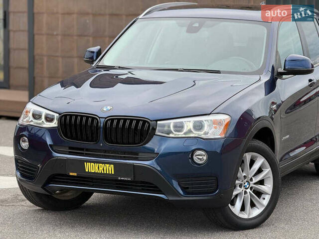 Синий БМВ Х3, объемом двигателя 2 л и пробегом 143 тыс. км за 21500 $, фото 4 на Automoto.ua