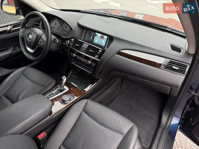 Синий БМВ Х3, объемом двигателя 2 л и пробегом 143 тыс. км за 21500 $, фото 35 на Automoto.ua