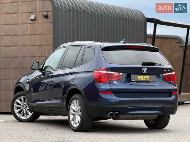 Синий БМВ Х3, объемом двигателя 2 л и пробегом 143 тыс. км за 21500 $, фото 15 на Automoto.ua