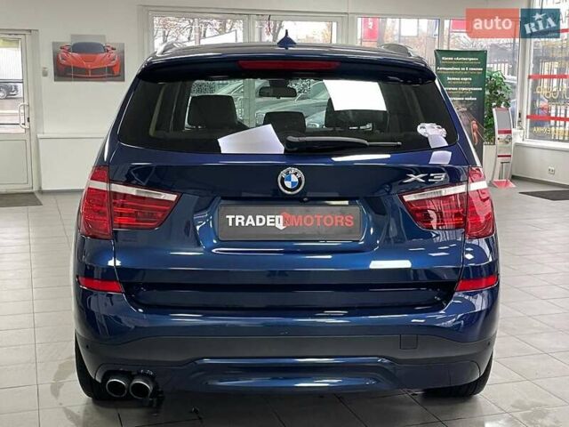 Синий БМВ Х3, объемом двигателя 2 л и пробегом 180 тыс. км за 16490 $, фото 10 на Automoto.ua