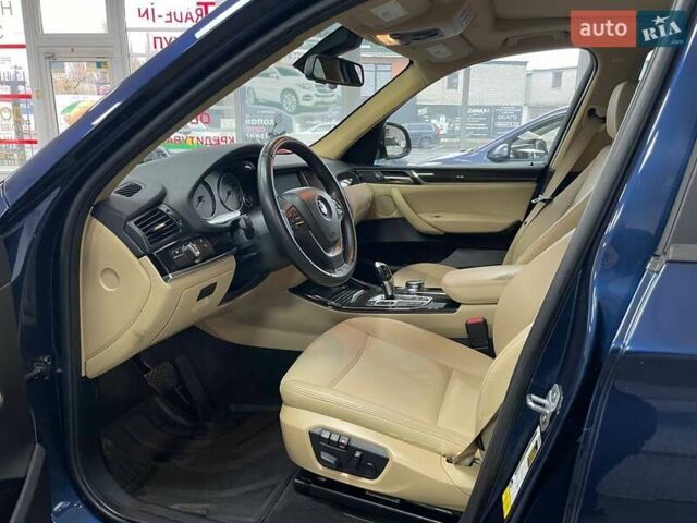 Синий БМВ Х3, объемом двигателя 2 л и пробегом 180 тыс. км за 15990 $, фото 16 на Automoto.ua