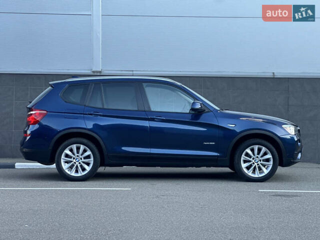 Синий БМВ Х3, объемом двигателя 2 л и пробегом 143 тыс. км за 19500 $, фото 7 на Automoto.ua