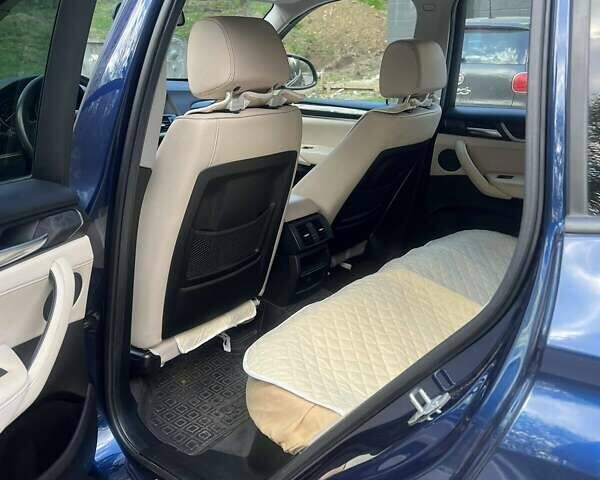 Синий БМВ Х3, объемом двигателя 2 л и пробегом 96 тыс. км за 17000 $, фото 6 на Automoto.ua