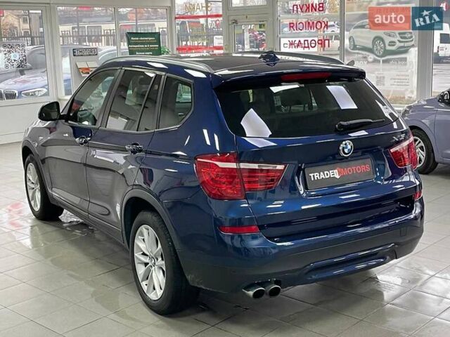 Синий БМВ Х3, объемом двигателя 2 л и пробегом 180 тыс. км за 16490 $, фото 8 на Automoto.ua
