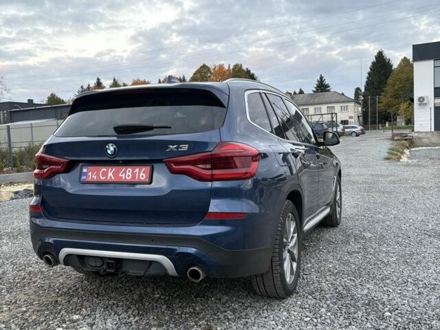 Синий БМВ Х3, объемом двигателя 2 л и пробегом 140 тыс. км за 29900 $, фото 1 на Automoto.ua