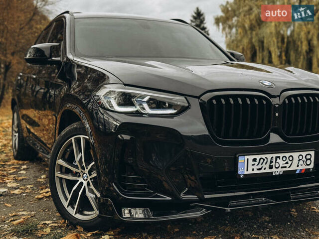 Синий БМВ Х3, объемом двигателя 3 л и пробегом 180 тыс. км за 35500 $, фото 1 на Automoto.ua