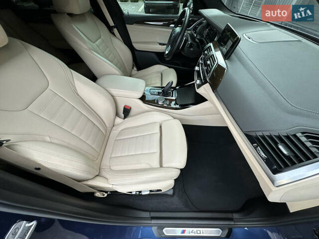 Синий БМВ Х3, объемом двигателя 3 л и пробегом 92 тыс. км за 35950 $, фото 18 на Automoto.ua