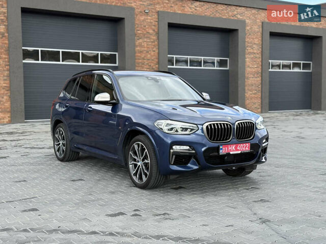 Синий БМВ Х3, объемом двигателя 3 л и пробегом 123 тыс. км за 37799 $, фото 3 на Automoto.ua