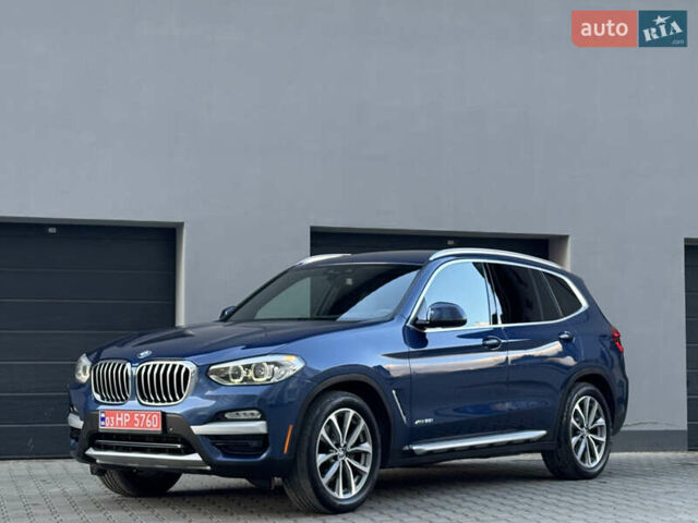 Синий БМВ Х3, объемом двигателя 2 л и пробегом 151 тыс. км за 25900 $, фото 8 на Automoto.ua