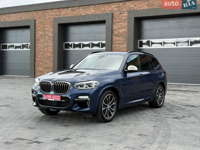 Синий БМВ Х3, объемом двигателя 3 л и пробегом 123 тыс. км за 37799 $, фото 1 на Automoto.ua